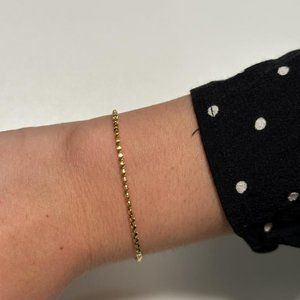 18k gold bracelet
